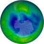 Antarctic Ozone 1990-08-31